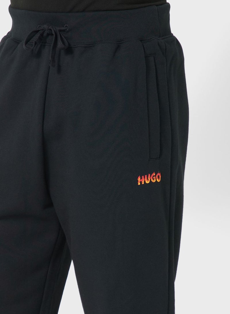 Logo Drawstring Sweatpants