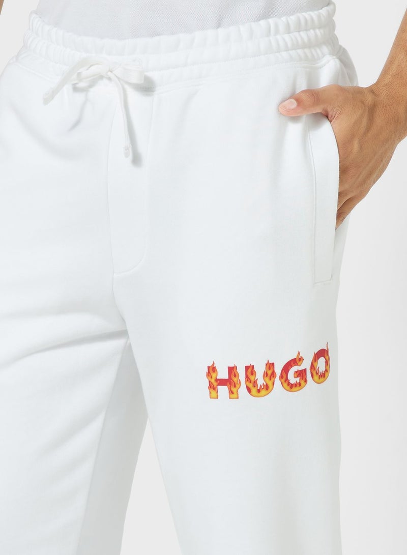 Logo Drawstring Sweatpants