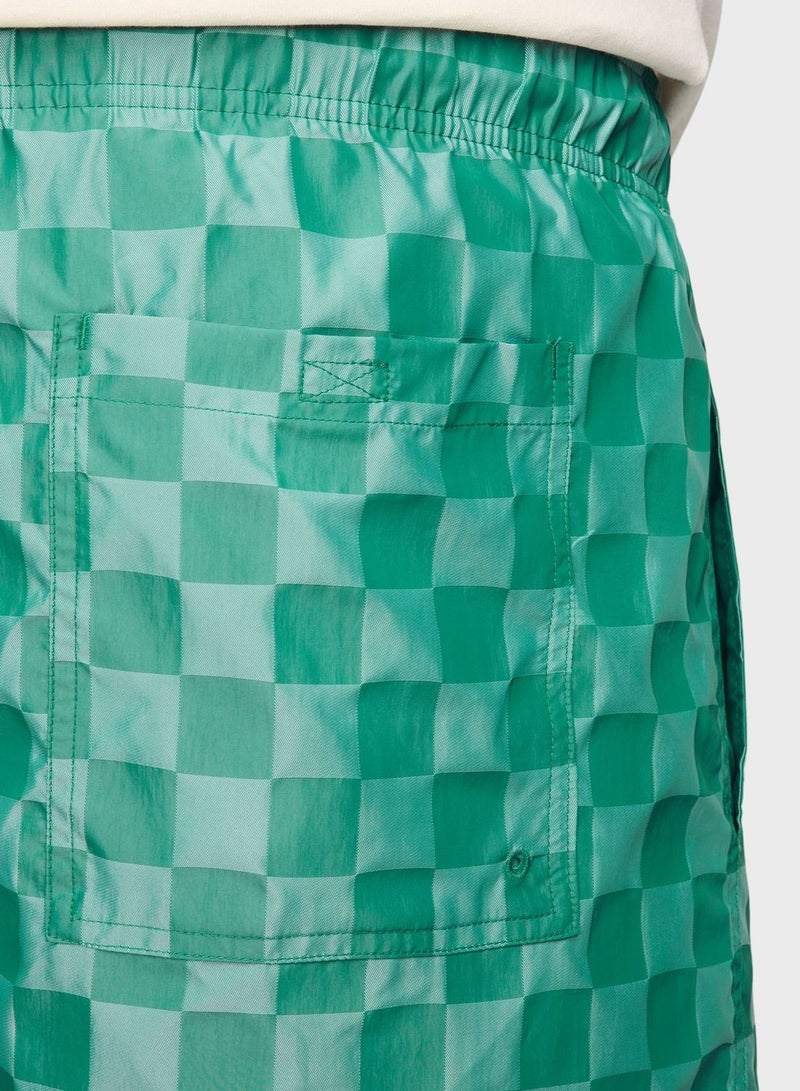 Club Flow Checkers Shorts