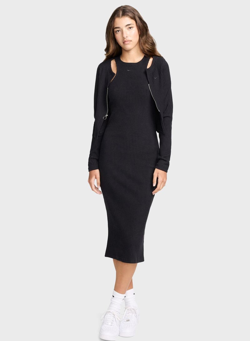 Nsw Essential Ribbed Dress