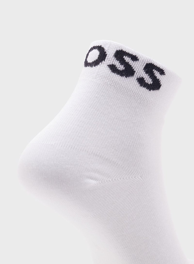 2 Pack Logo Socks