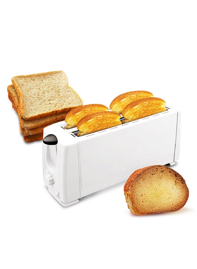Toaster Maker EU Standard 220V Home Stainless Steel can Toast Four Pieces Breakfast Bread Sandwich Light Food Maker