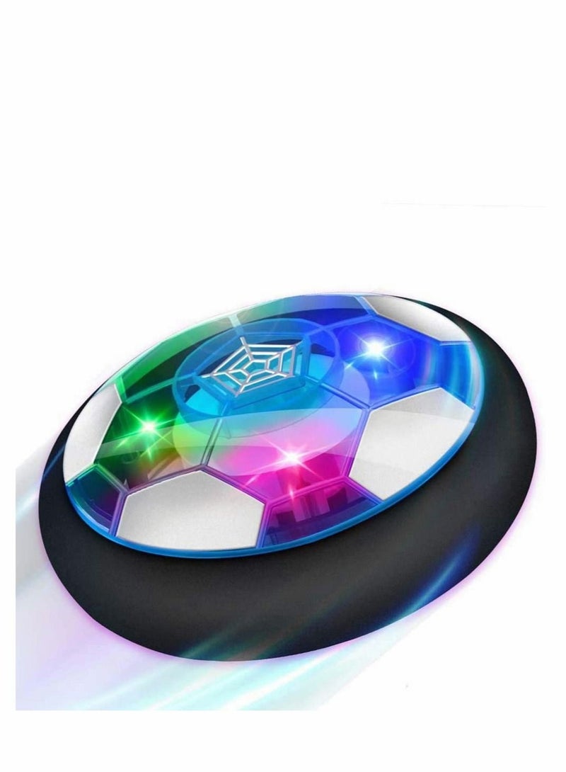 Kids Toys Air Power Soccer Ball Games Indoor Football Gifts for Boys Girls with Soft Foam Bumpers and Colorful LED Lights Kids Toys Hover Soccer Ball Rechargeable Air Power