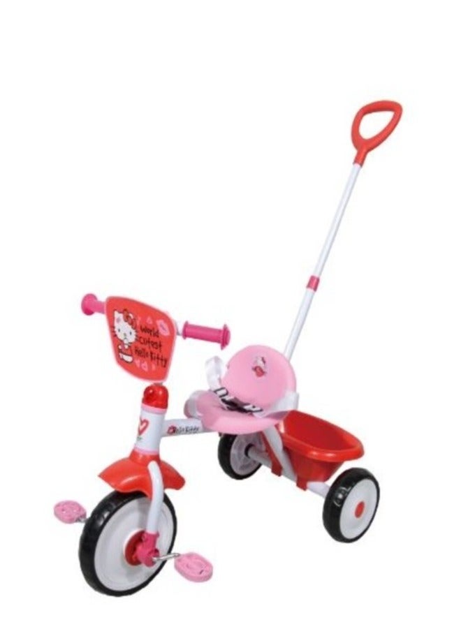 Hello Kitty Trike with Push Handle