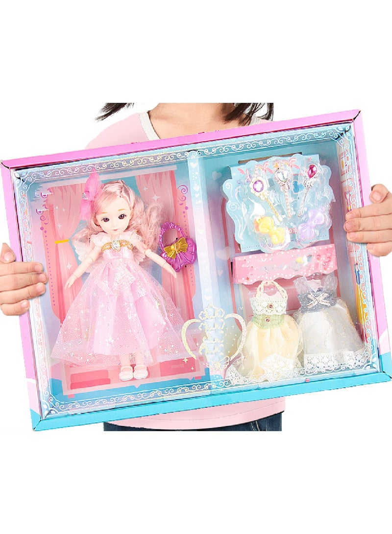 Exquisite Children's Toy Set Dress-Up Barbie Doll