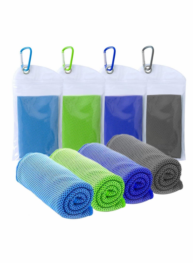 4 Pack Cooling Towel Workout