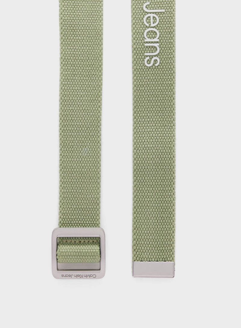 Kids Canvas Logo Belt