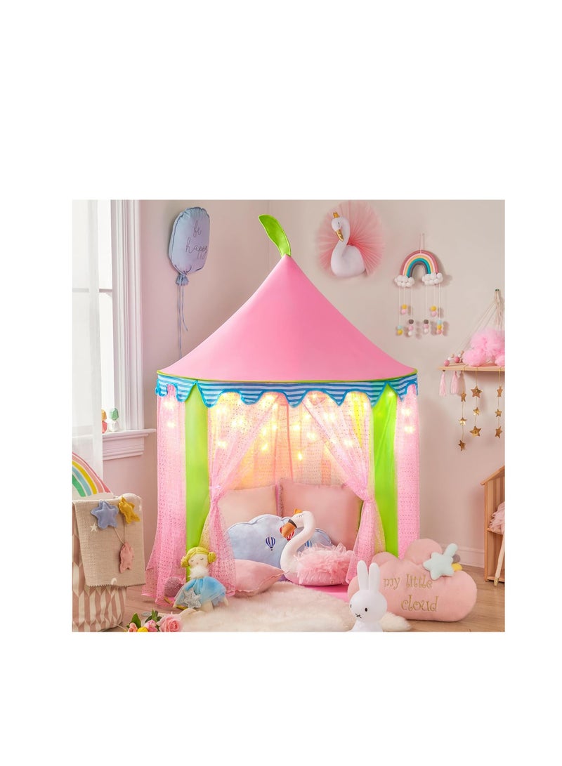 Children Play Tent for Girls Princess Castle Indoor & Outdoor Use