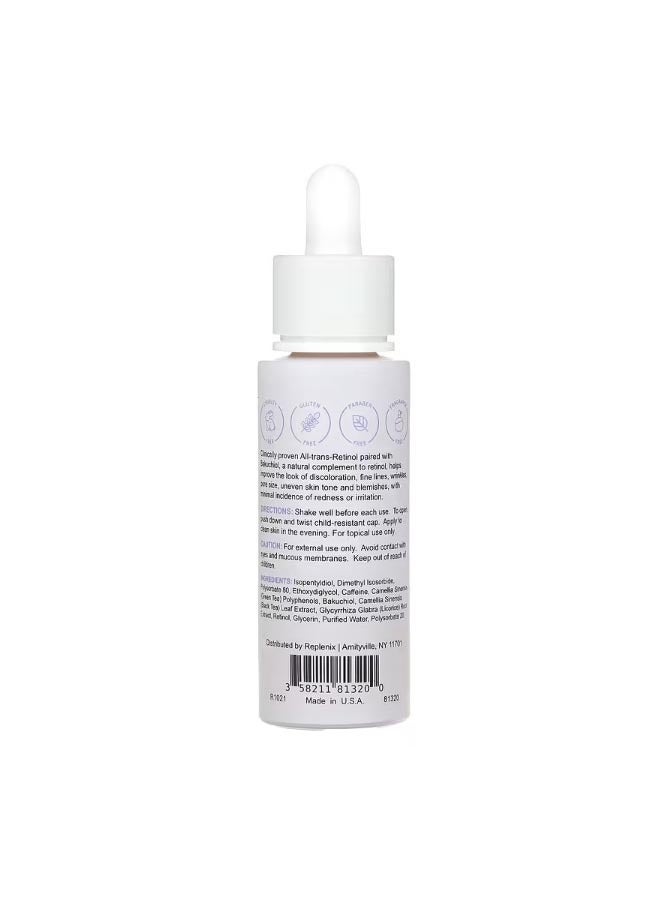 Anti Aging Retinol  Bakuchiol Concentrated Serum 1 fl oz 30 ml
