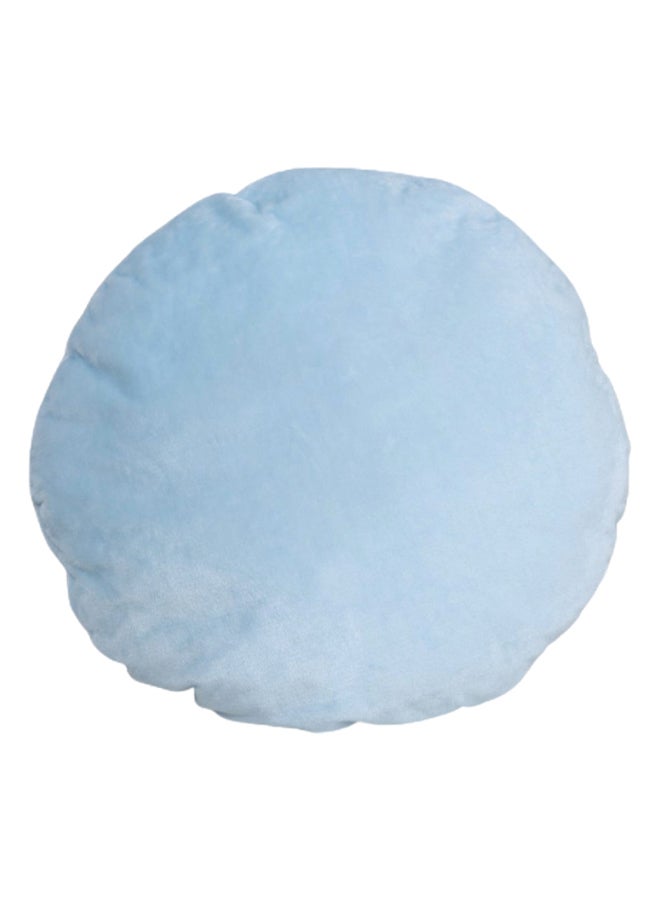 Zen Flannel Round Cushion, Ice Blue – 60 cm