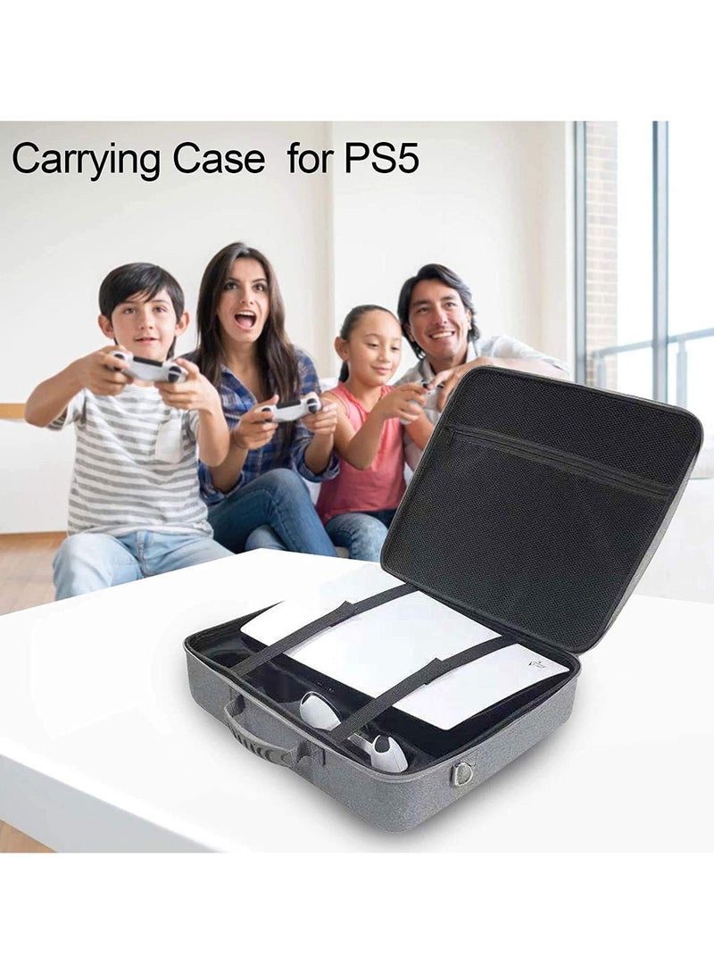 Travel Storage Handbag for PS5 Console Protective Luxury Bag Adjustable Handle Bag for Playstation 5 Waterproof Shockproof random color
