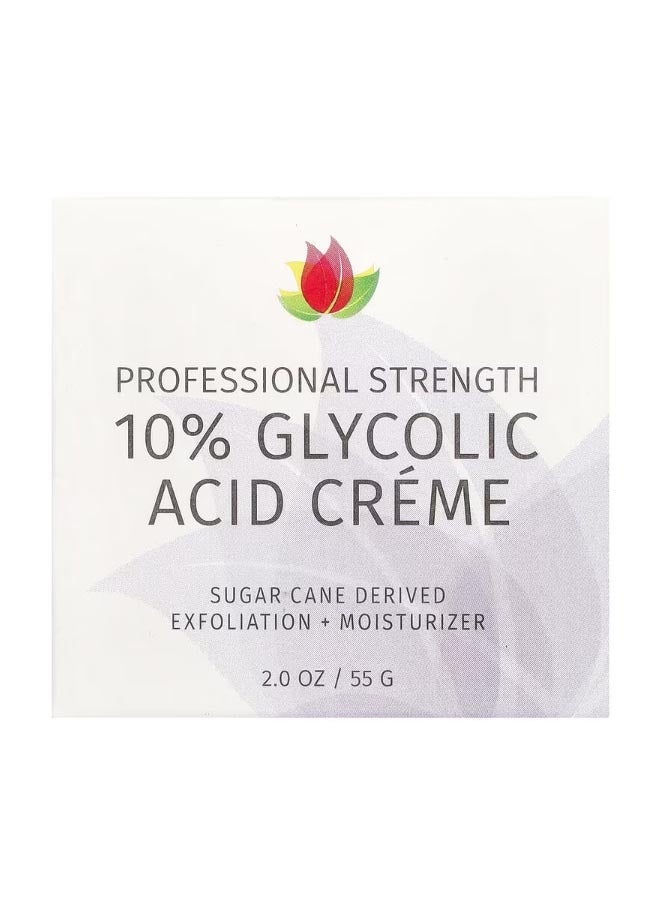 10 Glycolic Acid Cream 2 oz 55 g