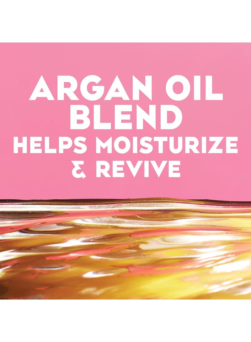 OGX Renewing + Argan Oil of Morocco Hydrating Growth Hair Shampoo to Help Moisturize Soften and Strengthen Hair Paraben Sulfate Free 385 ml