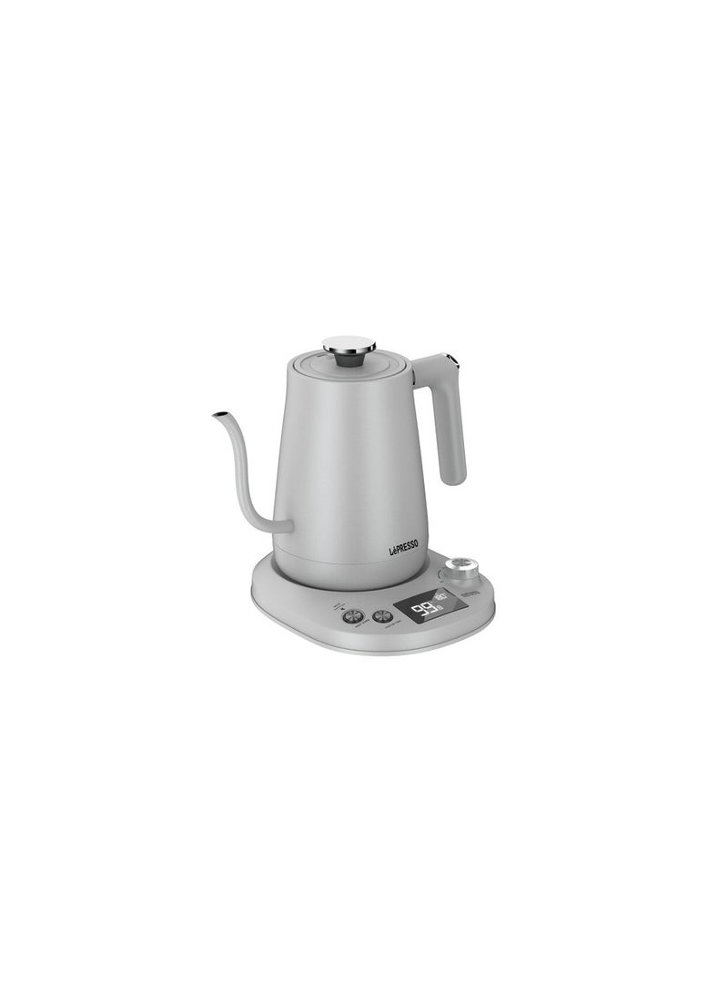 Lepresso 700W Electric Temperature Control Kettle with Digital Display 800 ml - White