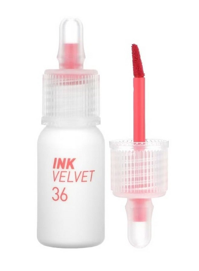 Ink Velvet Lip Tint Weather 36 Active Coral 0.14 oz 4 g