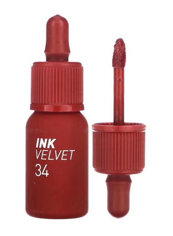 Ink Velvet Lip Tint 34 Smoky Red 0.14 oz 4 g