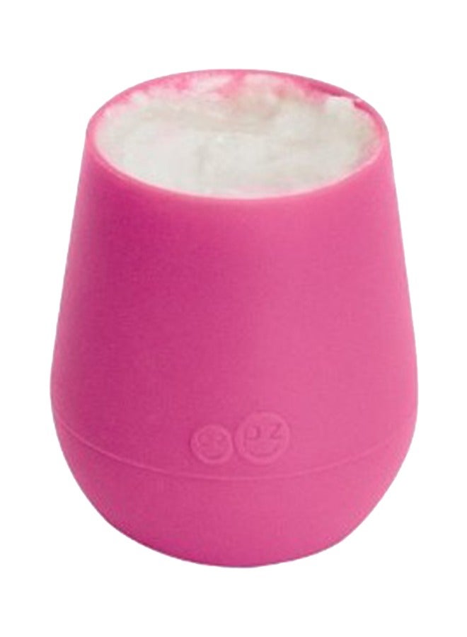 Tiny Baby Cup - 100% Silicone Training For Infants Designed By A Pediatric Feeding Specialist 4 Months+ - Pink
