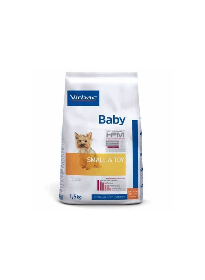 VIRBAC DRY FOOD FOR BABY DOG SMALL & TOY
