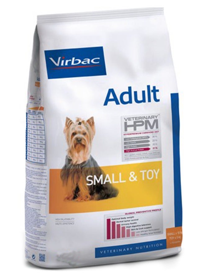 VIRBAC  DRY FOOD FOR ADULT DOG SMALL & TOY