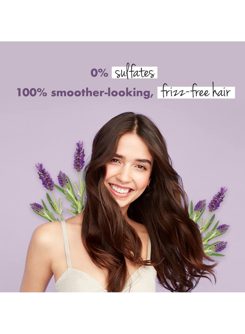 Love Beauty and Planet Argan and Lavender Anti Frizz Combo with Sulfate free Shampoo and Conditioner