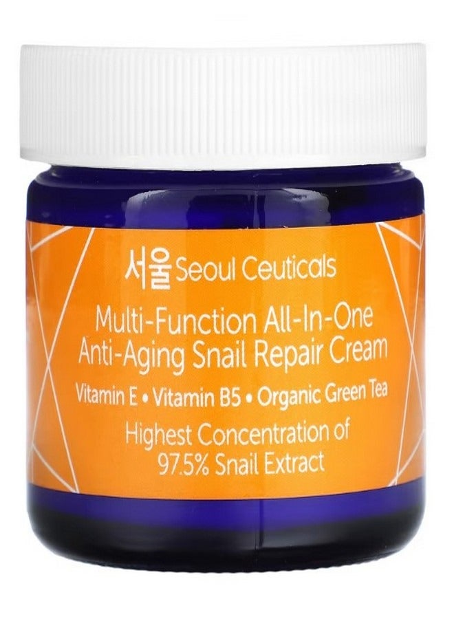 Multi Function All In One Anti Aging Snail Repair Cream 2 fl oz 60 ml