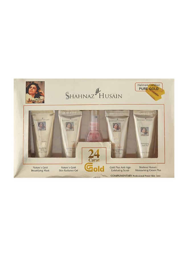 5-Piece 24 Carat Gold Facial Kit