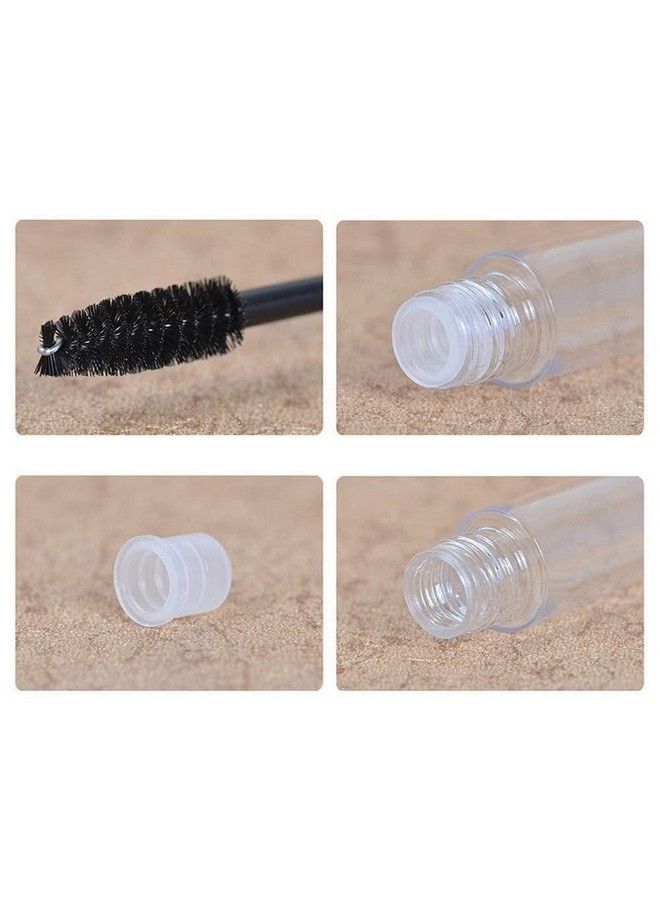 2Pcs 10Ml Empty Mascara Tube With Eyelash Wand Eyelash Cream Container Bottles Transfer Pipettes For Applying Castor Oil And Diy Cosmetics 2 Pcs