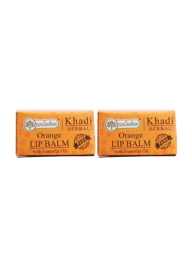 Herbal Orange Lip Balm Combo Set Pack Of 8Gm X 2 (16Gm)