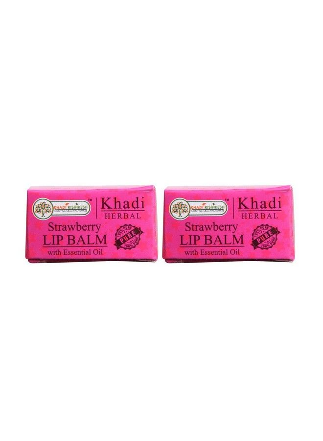 Herbal Strawberry Lip Balm 8Gm X 2 (16Gm)
