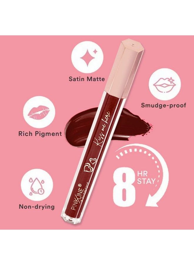Intense Matte Velvet Lip Gloss/Noncracking Antitransfer Longlasting Waterproof Liquid Lipstick/Lip Gloss Set (Pack Of 2)