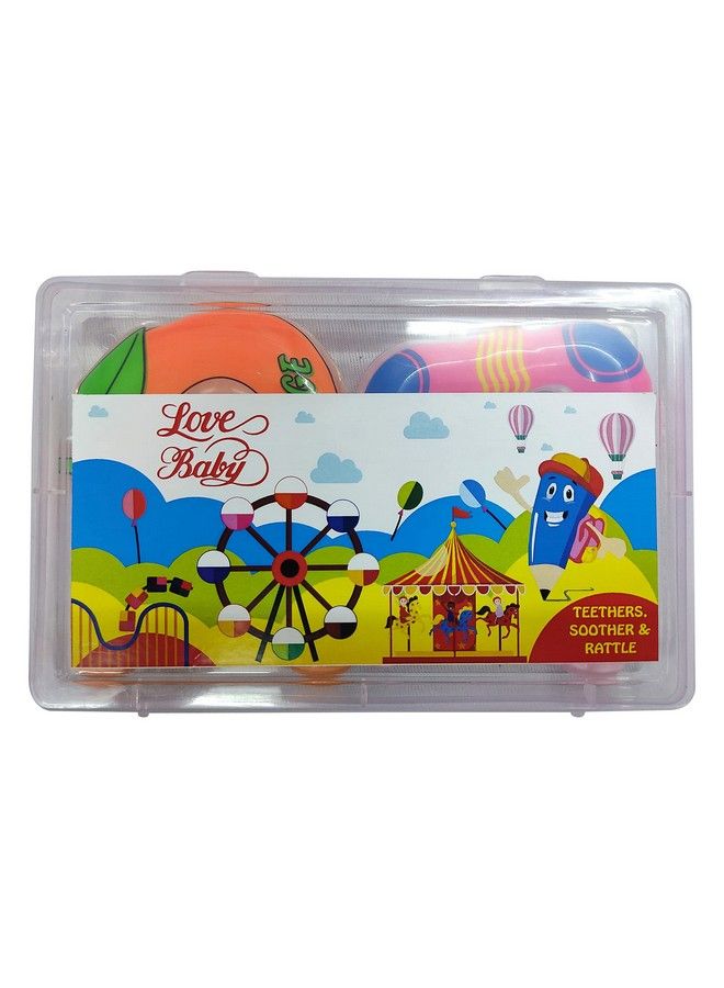 Auto Flow Water Filled Toy Teether Strawberry And Apple