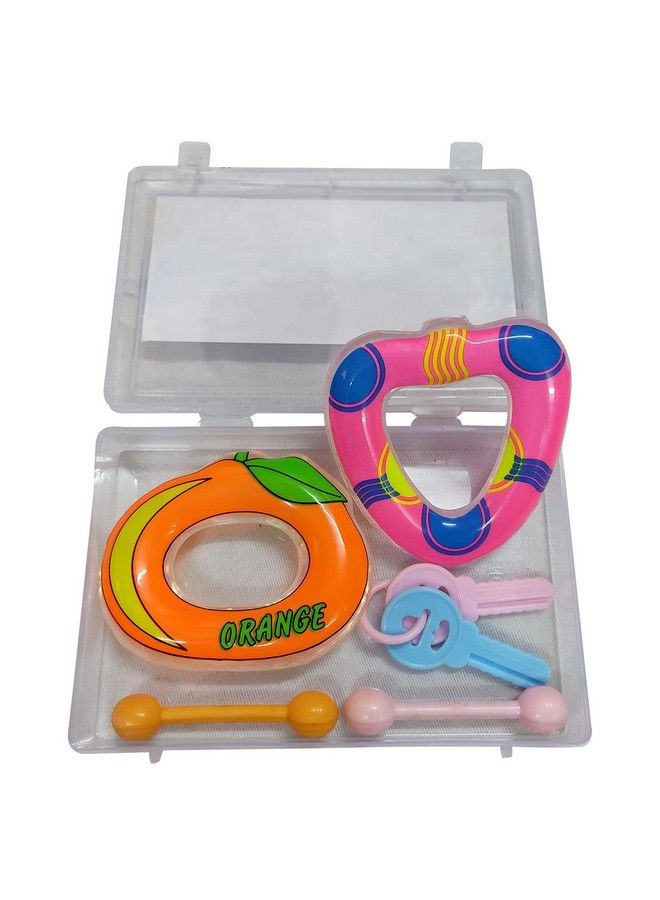 Auto Flow Water Filled Toy Teether Strawberry And Apple