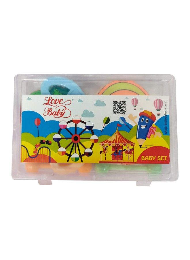 Auto Flow Water Filled Toy Teether Orange Strawberry