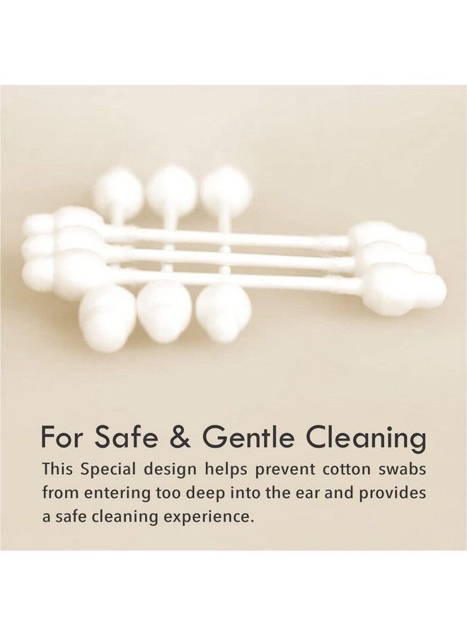 Safety Cotton Buds (With Ear Drum Protection) (Pack Of 3)