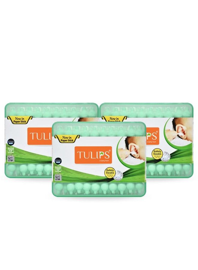 Safety Cotton Buds (With Ear Drum Protection) (Pack Of 3)