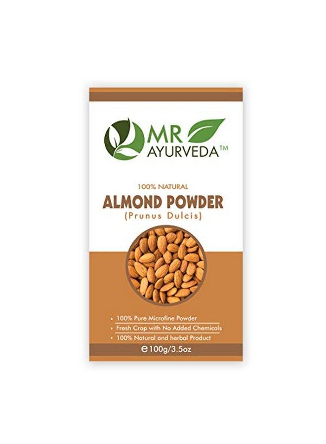 Almond Powder Lemon Peel Powder & Mulethi Powder Set Of 3 (100 Grams Each)