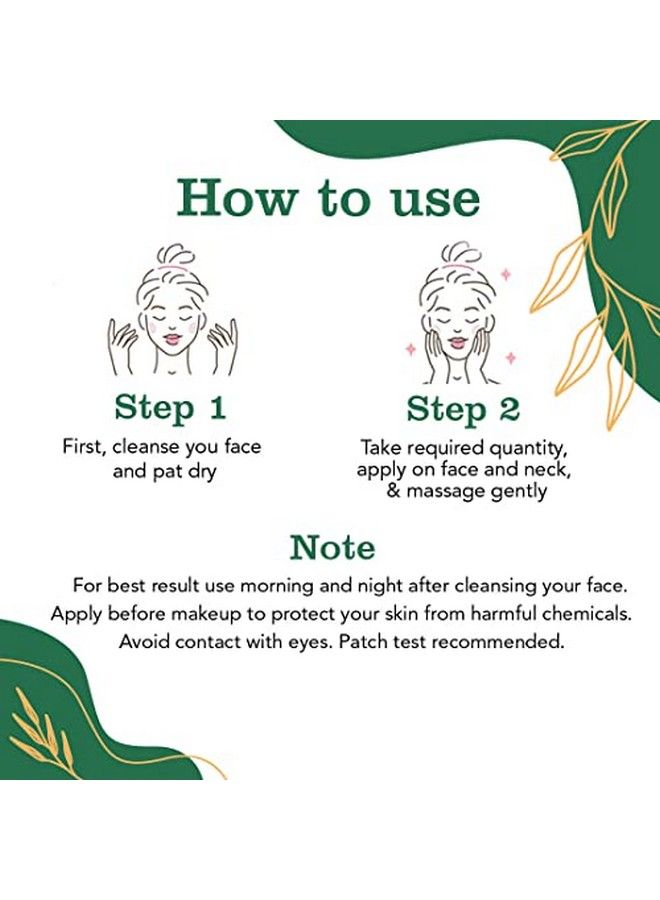 Herbal Aloe Vera Gel For Face & Skin ; Pure & Natural Face Gel To Prevent Pimples & Acne Helps In Healing Of Skin Cracks And Rashes No Silicon Paraben Paraffin Pack Of 2