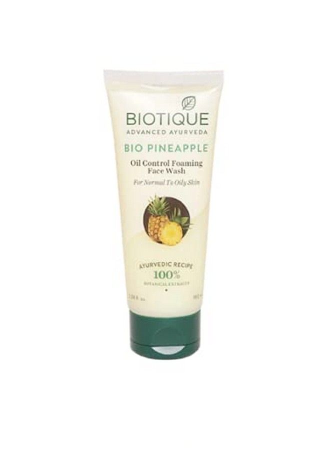 Unisex Set Of 2 Advanced Ayurveda Pineapple Oil Control Face Wash (100Ml Each)