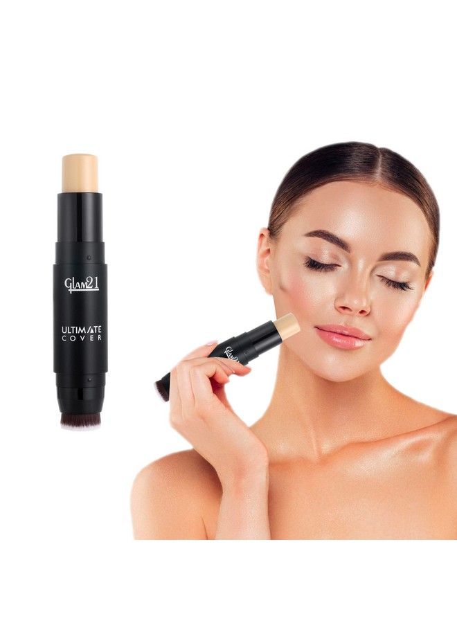Glam21 Ultimate Cover Foundation Stick ; Long Lasting Formula For All Skin Tone ; 8Gm; 01Vanilla Twist
