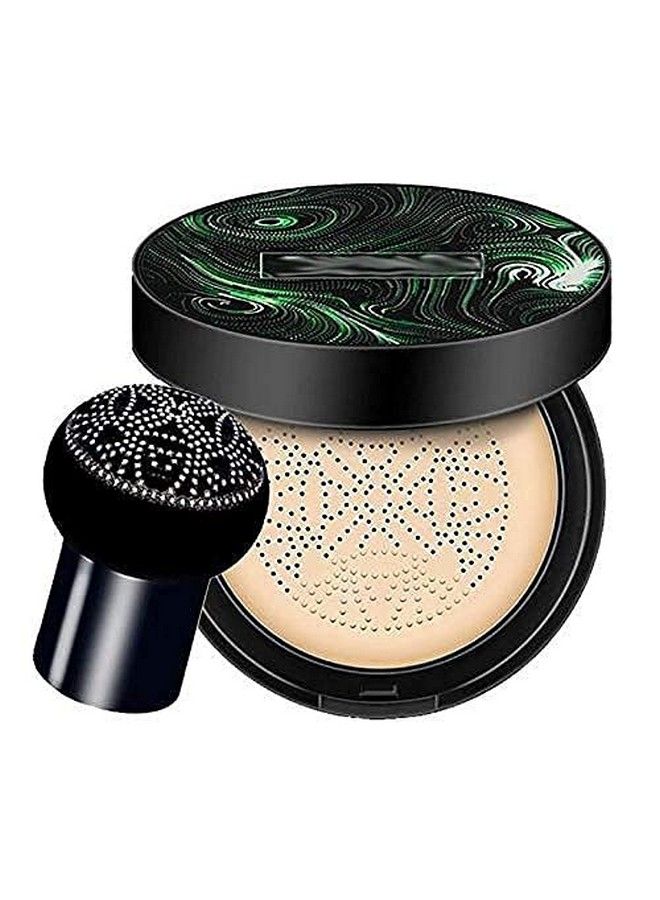 1 Bb Cc Cream Foundation With 1 Mushroom Head Air Cushion 20G And 12 Pcs Brown Makeup Brushes Set (Pack Of 14)
