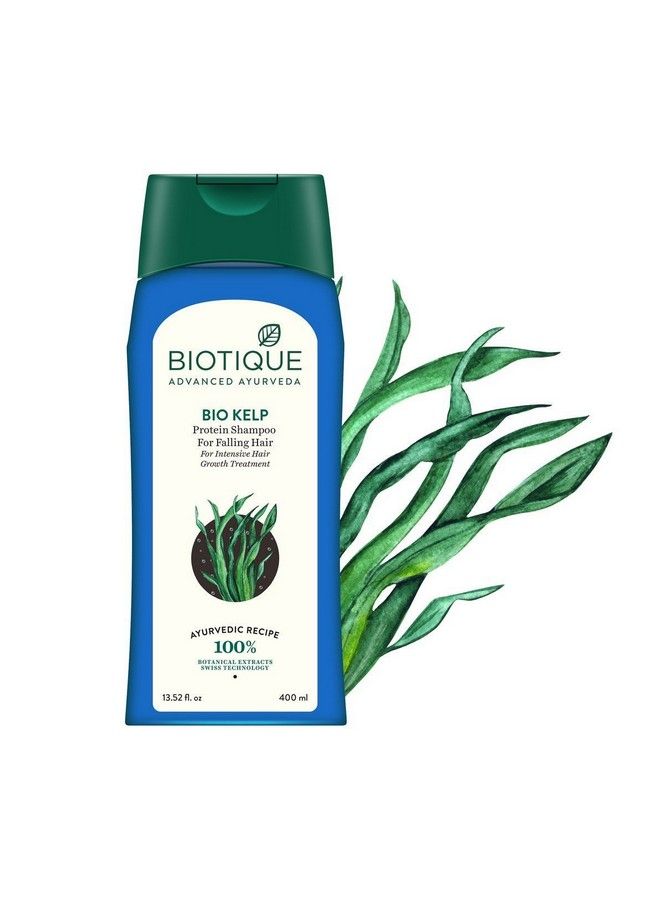 Bio Kelp Fresh Growth Protein Shampoo 400Ml (Pack Of 2)