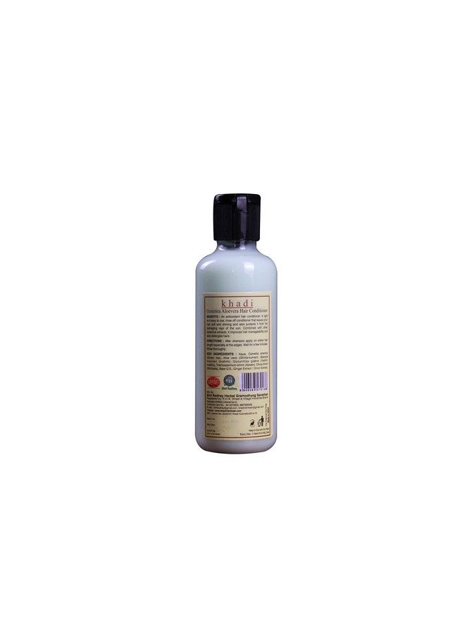 Herbal Greentea Aloevera Hair Conditionerhair Soft And Shiningit Improves Hair Manageability And Also Detangles Hairmen And Women 210Ml Pack
