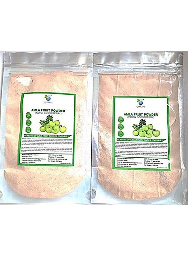 Premium Amla Fruit Powder 100% Natural Pack Of 2 (100Gmx2)