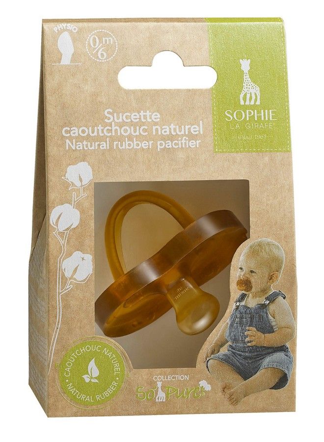 Pacifier Size 2 From 6 To 18 Months Made Of Natural Rubber