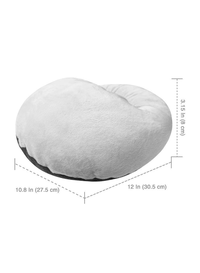 Electric Heated Foot Warmer, USB Fast Heating Foot Pad Soft Flannel Foot Warmer Slippers Anti-Slip Heated Foot Warmer Cozy Electric Foot Warmer Pad Heated Footwear for Men and Women