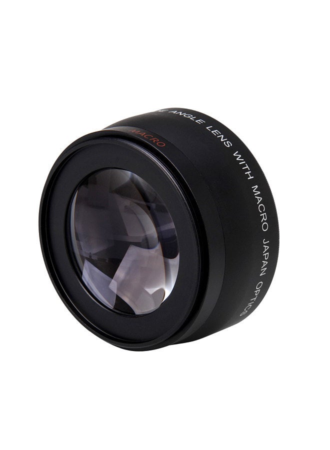 HD 52MM 0.45x Wide Angle Lens with Macro Lens Replacement for Canon Nikon Sony Pentax 52MM DSLR Camera