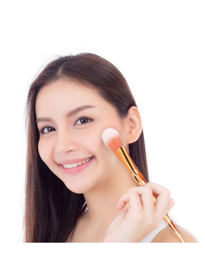 Eye Brush Set 20 Pcs Unicorn Eyeshadow Eyeliner Blending Crease Kit Makeup Brushes Make Up Foundation Eyebrow Eyeliner Blush Cosmetic Concealer Brushes (Rose Gold)