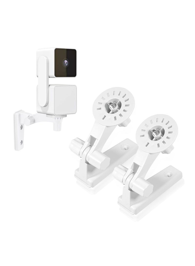 2 Pack Wall Mount, Specially Designed for Wyze Cam Pan V3, 180° Tilt Adjustable - Easy Installation (Camera NOT Included)