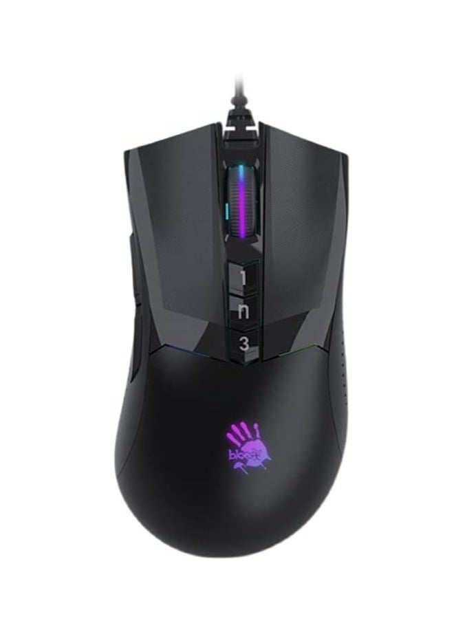 Blood Hand Ghost A90 Max Gaming Mouse Wired USB E Sports Mouse RGB Color