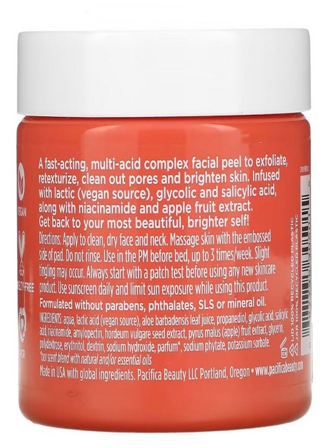Glow Baby Brightening Peel Pads 60 All Natural Pads